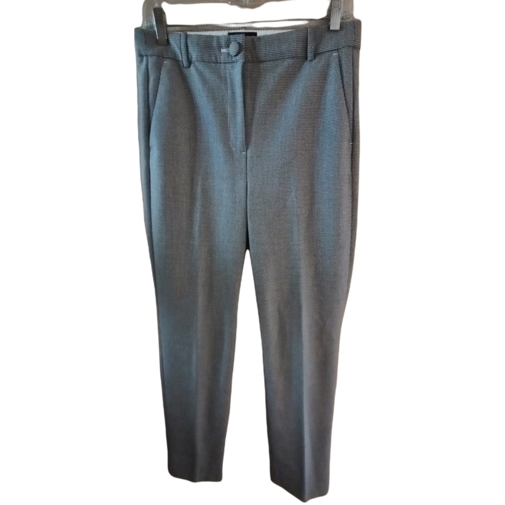 J Crew Cameron High Waist Houndstooth Pants 8